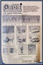White Billy from S.O.S. Commandos - Cenarios manufactured by Gulliver [Back]
