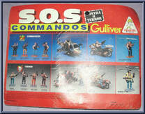 Willie Go (White Uniform) from S.O.S. Commandos - Basic Series manufactured by Gulliver [Back]