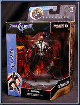 Spawn (Unmasked) from Soul Calibur II - Basic Series manufactured by McFarlane [Front]