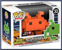 Medium Invader (Orange) from Space Invaders - 8-Bit Pop! manufactured by Funko [Front]
