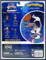 Bugs Bunny from Space Jam - A New Legacy - BendyFigs manufactured by Noble Toys [Back]