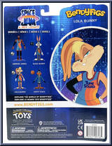 Lola Bunny from Space Jam - A New Legacy - BendyFigs manufactured by Noble Toys [Back]
