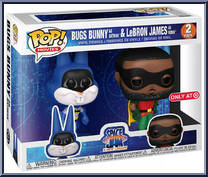 Bugs Bunny as Batman & LeBron James as Robin from Space Jam - Pop! Sets manufactured by Funko [Front]