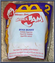 Bugs Bunny from Space Jam - Puzzle Base manufactured by McDonald's [Front]