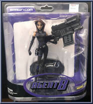 Agent 8 from Spawn - Series 32 - Adventures of Spawn 2 manufactured by McFarlane [Front]