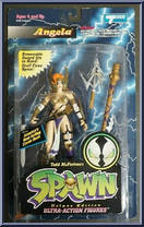 Angela from Spawn - Series  2 manufactured by McFarlane [Front]
