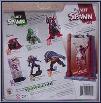 Billy Kincaid (Issue 5 Art) from Spawn - Series 26 - The Art of Spawn manufactured by McFarlane [Back]