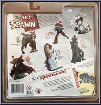 Clown 5 (Original Art)  from Spawn - Series 27 - The Art of Spawn manufactured by McFarlane [Back]