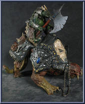 Iguantus & Tuskadon from Spawn - Series 14 - Dark Ages Spawn 2 manufactured by McFarlane [Loose]