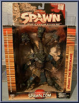 Jyaaku the Nightmare from Spawn - Series 19 - Samurai Wars manufactured by McFarlane [Front]