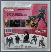 She-Spawn II from Spawn - Series 21 - Alternate Realities manufactured by McFarlane [Back]