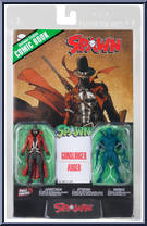 Gunslinger / Auger from Spawn (2020 Series) - Page Punchers - 3" Scale manufactured by McFarlane [Front]