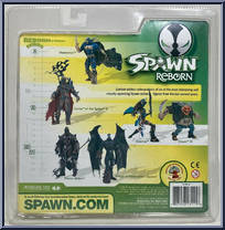 Clown IV from Spawn Reborn - Series 1 manufactured by McFarlane [Back]