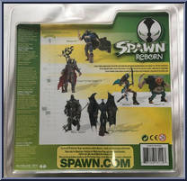 Curse of the Spawn 2 from Spawn Reborn - Series 1 manufactured by McFarlane [Back]