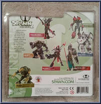 Manga She-Spawn from Spawn Reborn - Series 2 manufactured by McFarlane [Back]