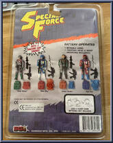 Green Snake from Special Force - Clamshell Package manufactured by Sungold [Back]