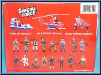 Turbo Jet D'Assaut (with Enemy Spy Leader/Masher) from Special Force - Vehicles manufactured by Unknown [Back]
