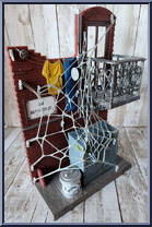 Alleyway from Spider-Man (2000) - Playsets manufactured by Toy Biz [Loose]