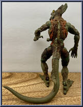 Lizard (Tail Attack) from Spider-Man (2000) - Series 10 manufactured by Toy Biz [Loose]