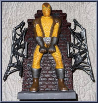 Peter Parker (Spider-Man) from Spider-Man (2000) - Series  7 manufactured by Toy Biz [Loose]