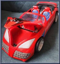 Spider Glider Car from Spider-Man (2000) - Vehicles manufactured by Toy Biz [Loose]