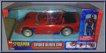 Spider Glider Car from Spider-Man (2000) - Vehicles manufactured by Toy Biz [Front]