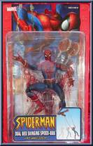Spider-Man (Dual Web Swinging) from Spider-Man (2000) - Series 12 manufactured by Toy Biz [Front]