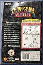 Spider-Man (Hazard Gear) from Spider-Man (2000) - 2000 manufactured by Toy Biz [Back]