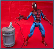 Spider-Man (Magnetic Shoot & Grab) from Spider-Man (2000) - Series  7 manufactured by Toy Biz [Loose]