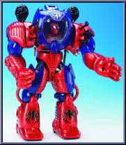 Spider-Man from Spider-Man (2000) - Mech Tech Battle Armor manufactured by Toy Biz [Loose]