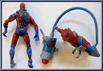 Spider-Man (Rocket Blast) from Spider-Man (2000) - Series 15 manufactured by Toy Biz [Loose]