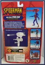 Spider-Man (Web Attack) from Spider-Man (2000) - Series  8 manufactured by Toy Biz [Back]