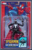 Spider-Man (Black Costume) from Spider-Man (2000) - Series  9 manufactured by Toy Biz [Front]