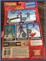 Spider-Man (Rocket Blast) from Spider-Man (2000) - Series 15 manufactured by Toy Biz [Back]