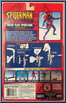 Spider-Man (Rocket Blast) from Spider-Man (2000) - Series 15 manufactured by Toy Biz [Back]