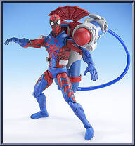 Spider-Man (Rocket Blast) from Spider-Man (2000) - Series 15 manufactured by Toy Biz [Loose]
