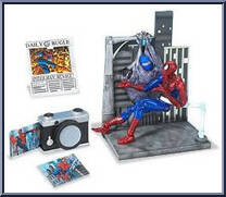 Spider-Man (Snap Shot) from Spider-Man (2000) - Series 10 manufactured by Toy Biz [Loose]