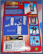 Spider-Man (Super-Poseable) from Spider-Man (2000) - Series  5 manufactured by Toy Biz [Back]