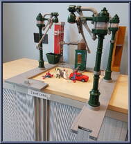 Stunt System (Start Playset) from Spider-Man (2000) - Stunt System - Basic manufactured by Toy Biz [Loose]