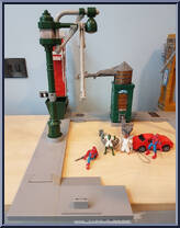 Stunt System (Start Playset) from Spider-Man (2000) - Stunt System - Basic manufactured by Toy Biz [Loose]