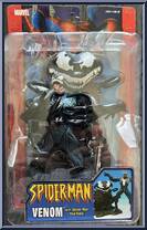 Venom [Reissue] from Spider-Man (2000) - Series 12 manufactured by Toy Biz [Front]