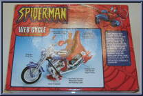 Web Cycle (Light and Sound) from Spider-Man (2000) - Vehicles manufactured by Toy Biz [Back]