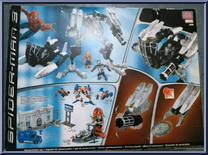 Spider-Man vs Venom from Spider-Man 3 - Playsets manufactured by Mega Bloks [Back]