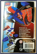 Turbo Jet from Spider-Man 3 - Vehicles manufactured by Mega Bloks [Back]