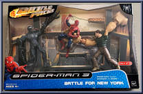 Battle for New York from Spider-Man 3 - Movie - Exclusives manufactured by Hasbro [Front]