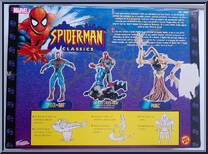 3-Pack (Spider-Man / Sky Sled / Phage) from Spider-Man - Classics - Multi-Packs manufactured by Toy Biz [Back]