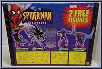 4-Pack (Spider-Man / Future / Cyber / Alien Carnage) from Spider-Man - Classics - Multi-Packs manufactured by Toy Biz [Back]