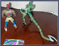 Spider-Man (Battle Ravaged) vs Scorpion from Spider-Man - Classics - Multi-Packs manufactured by Toy Biz [Loose]