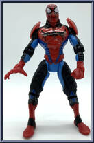 Spider-Man (Water Web Cannon) from Spider-Man - Classics - Water Wars manufactured by Toy Biz [Loose]
