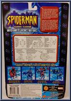 Spider-Man (Water Web Cannon) from Spider-Man - Classics - Water Wars manufactured by Toy Biz [Back]